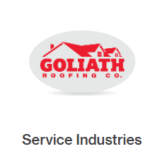 Goliath roofing co. is a service industries company