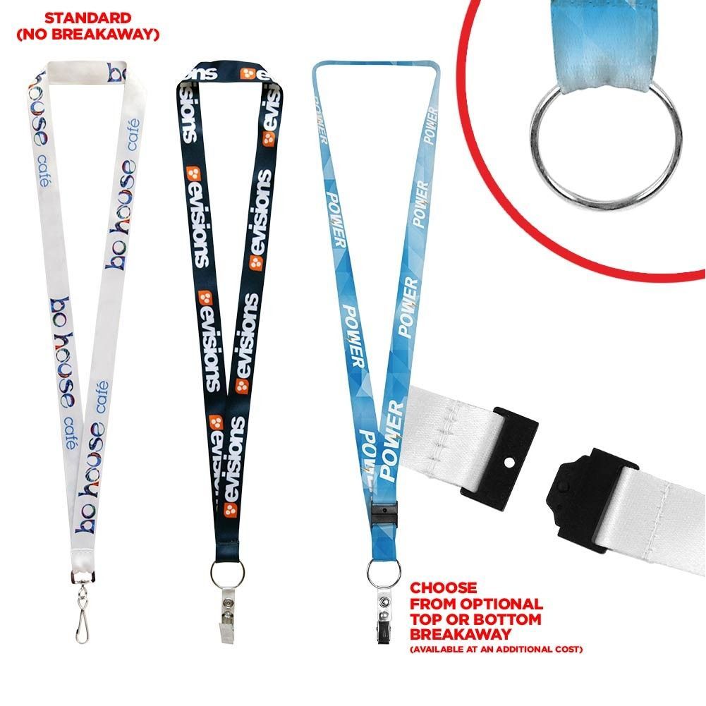 There are many different types of lanyards with different logos on them.