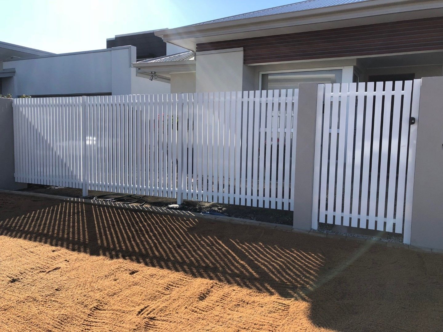Aluminium Slat Panel Fencing