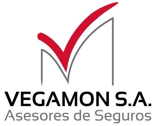 The logo for vegamon s.a. asesores de seguros