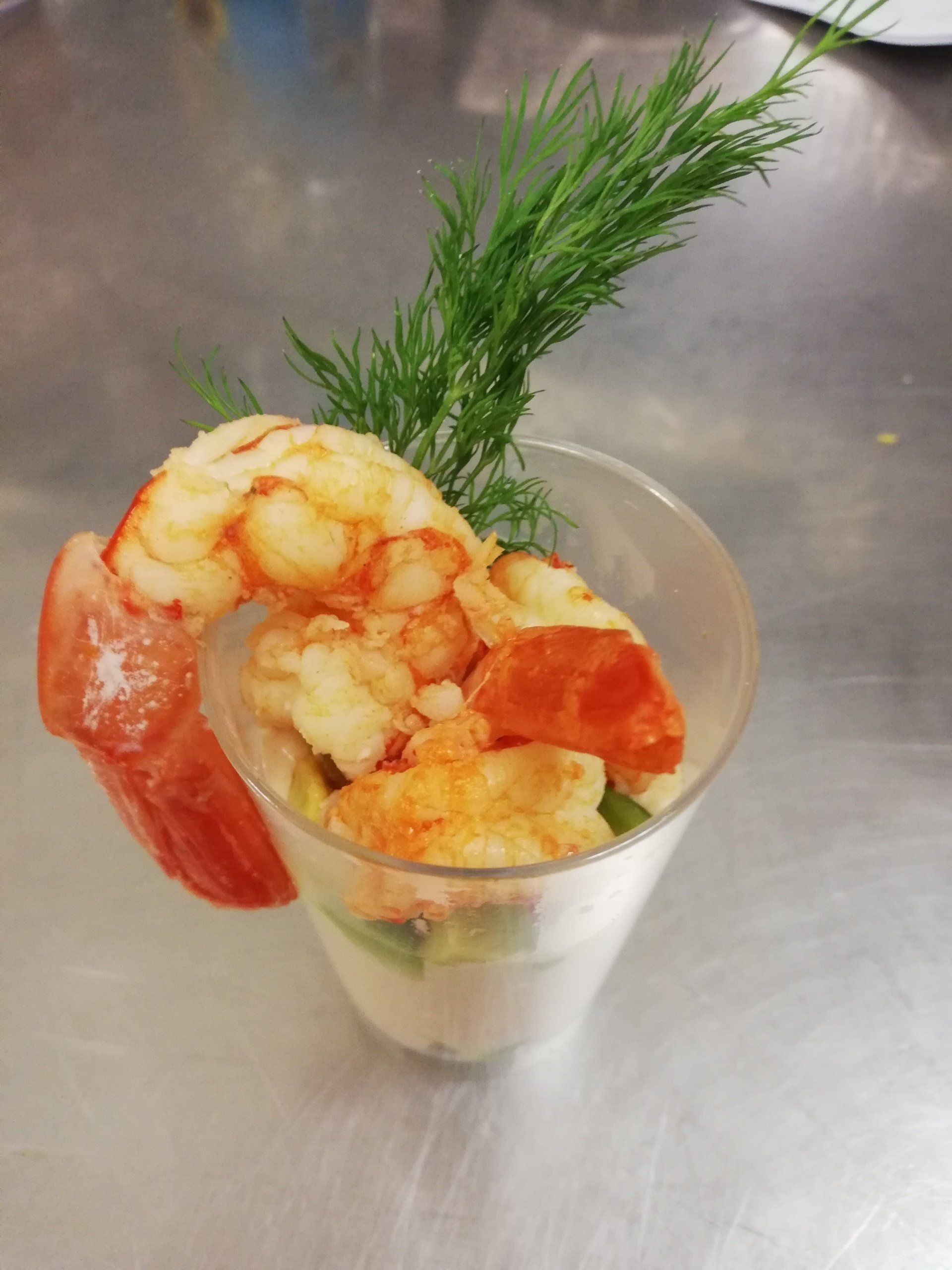 gamberetti con rosmarino