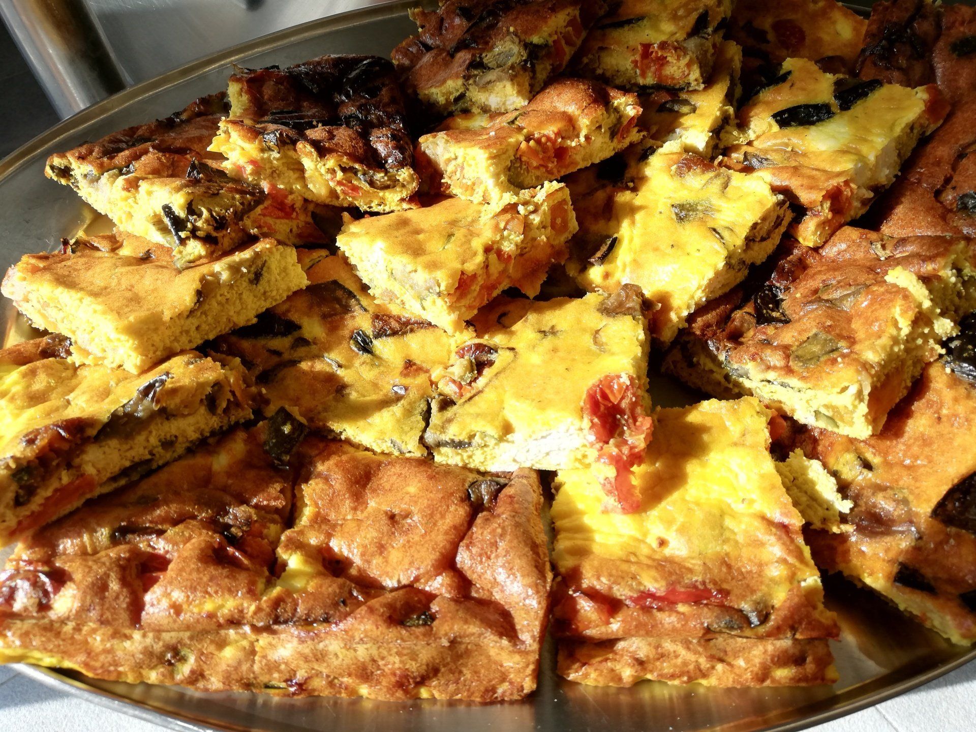 frittate con verdure