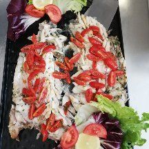 alici con pomodorini