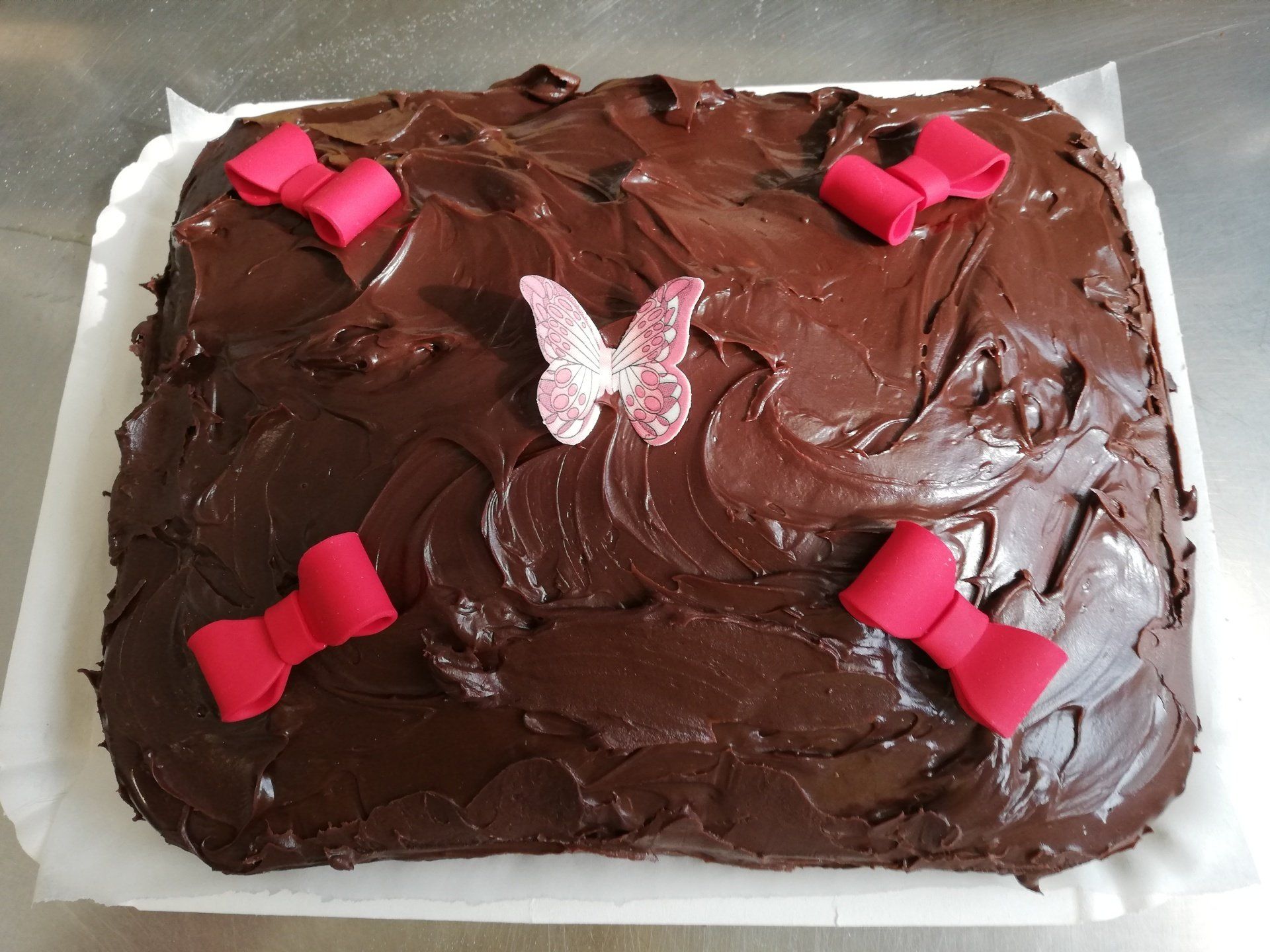 torta con cioccolato