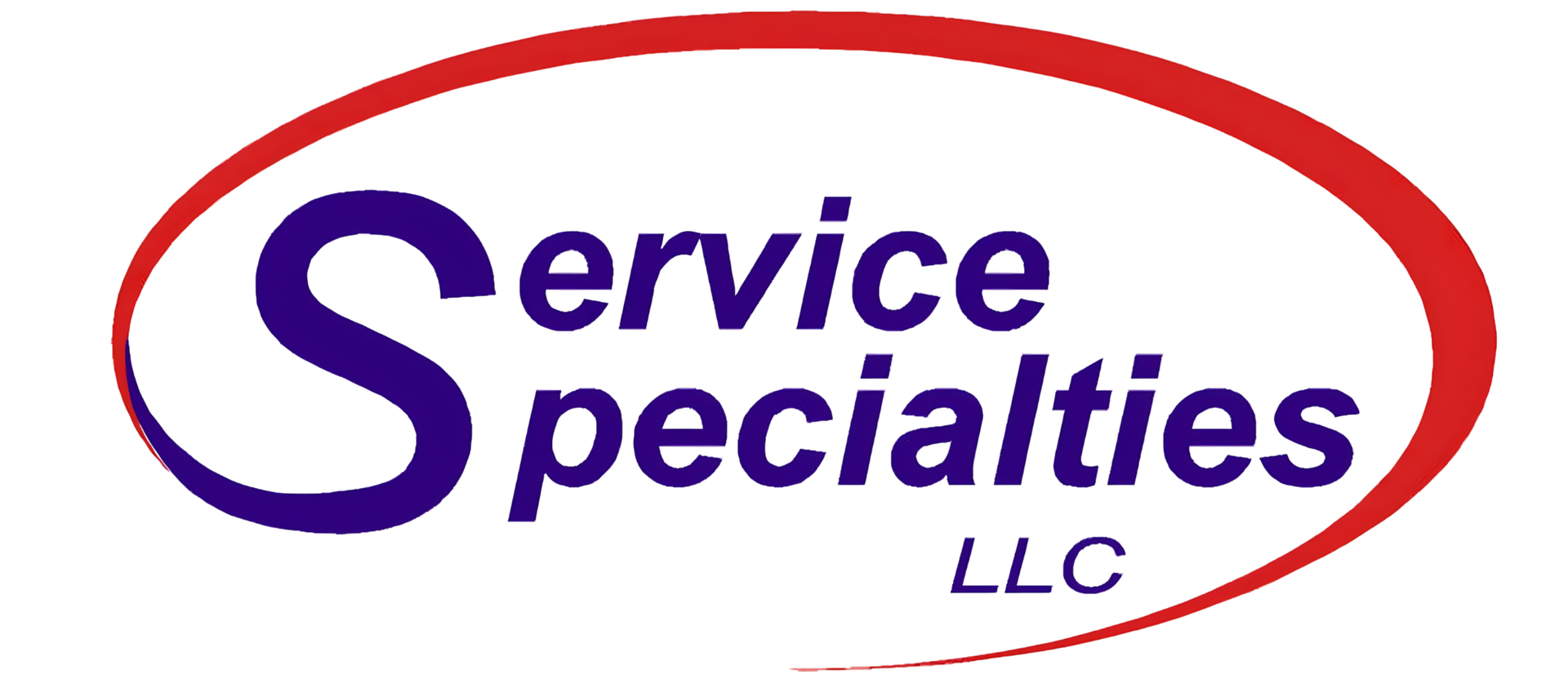 Service Specialties LLC logo in purple and red oval