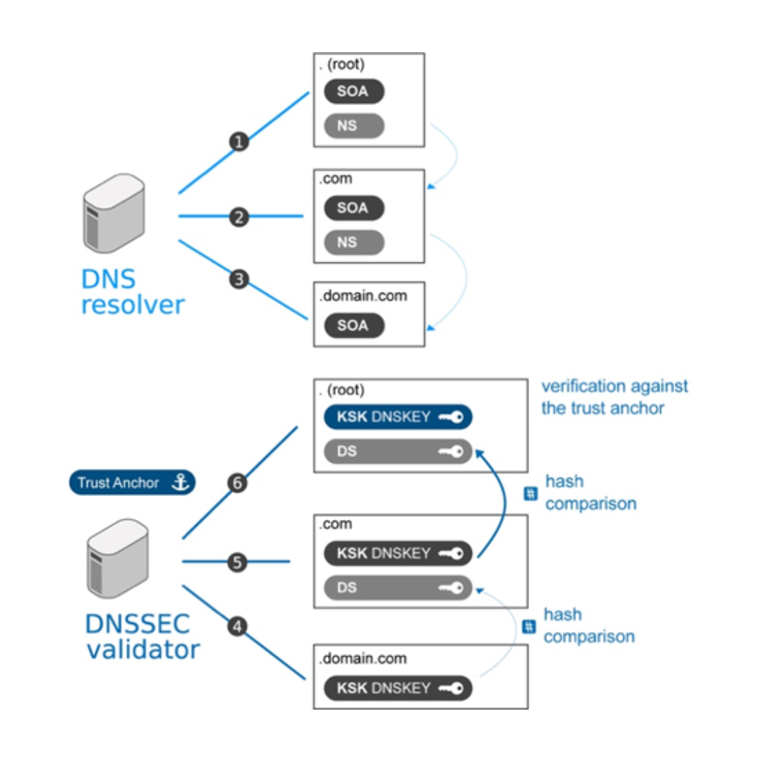 DNS resolver | DNSSEC validator