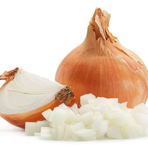 onions, sliced and whole