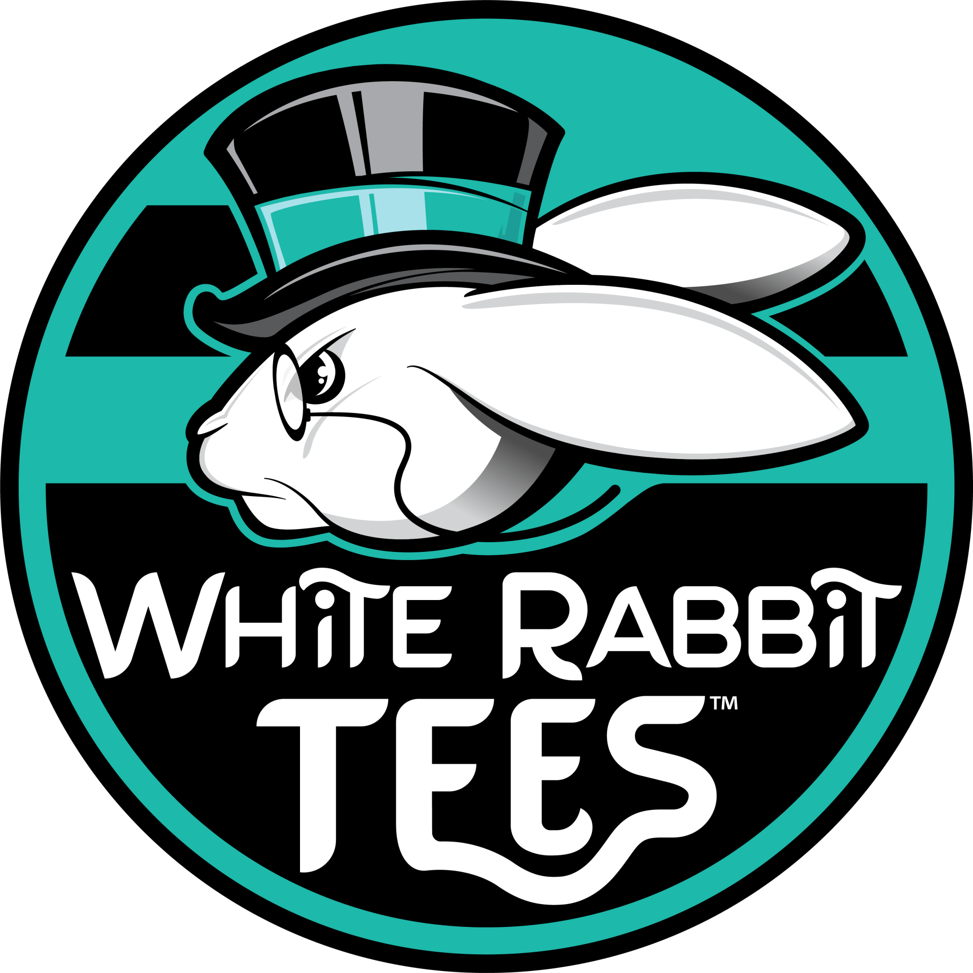 White Rabbit Tees Logo,