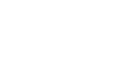 The logo for all saints episcopal church has a cross on it.