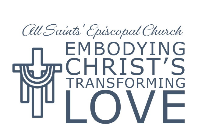 All saints episcopal church embracing christ 's transforming love logo