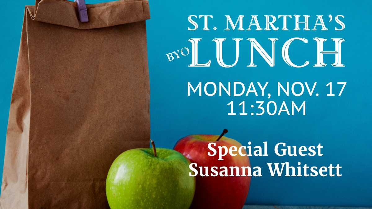 St. Martha's Lunch may 19