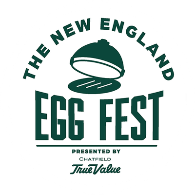 Egg Fest white logo