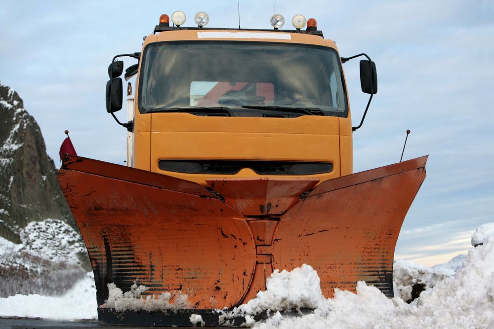 Commercial snow removal contractor.