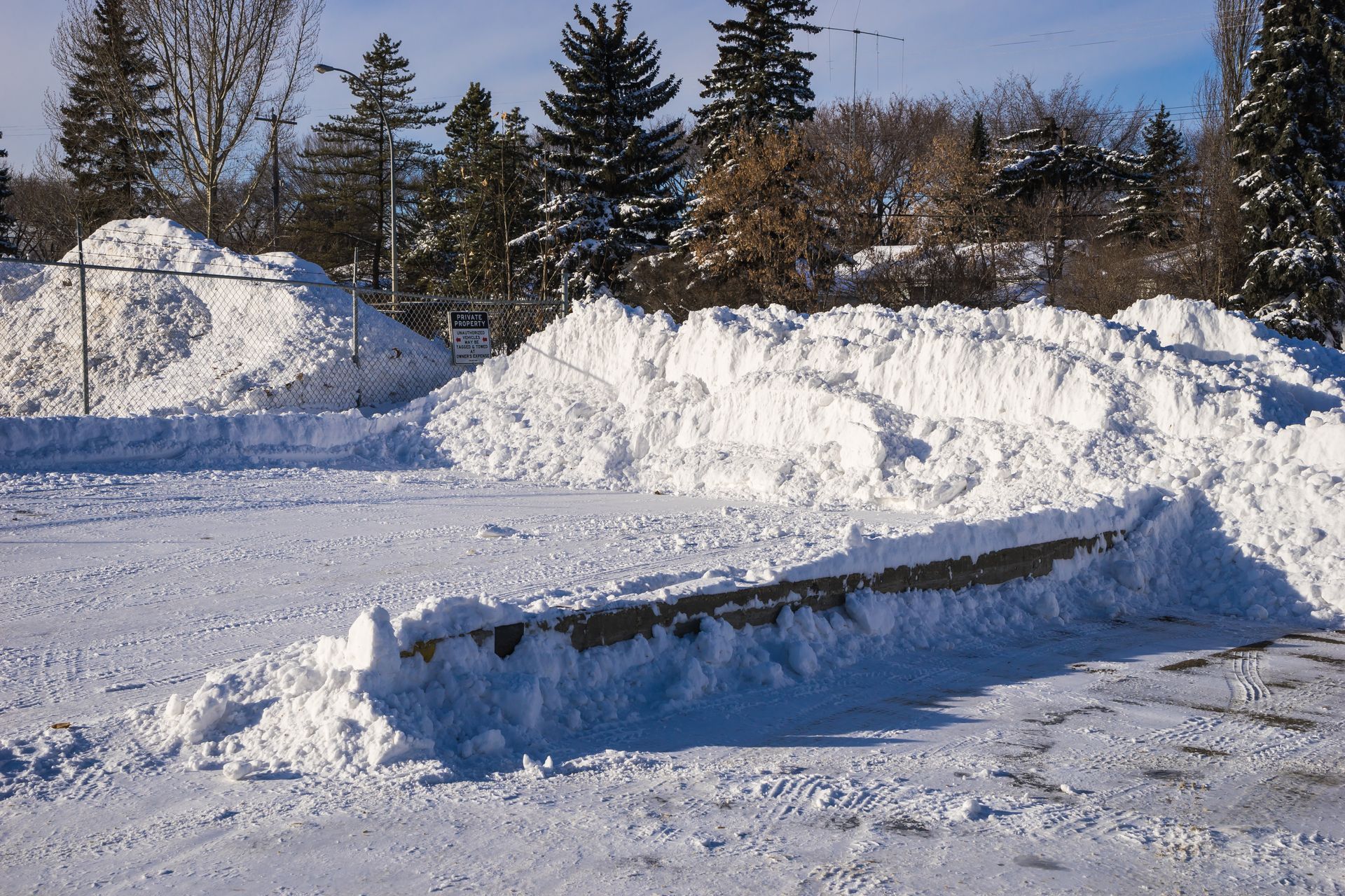 commercial snow removal from a contractor in Elgin, IL