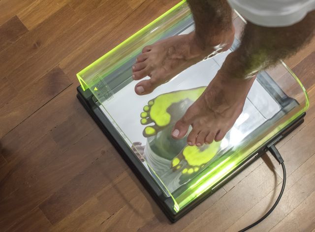 controllo della postura con baropodometro