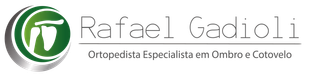 Logotipo de Rafael Gadioli, especialista em ortopedia em ombro e cotovelo.