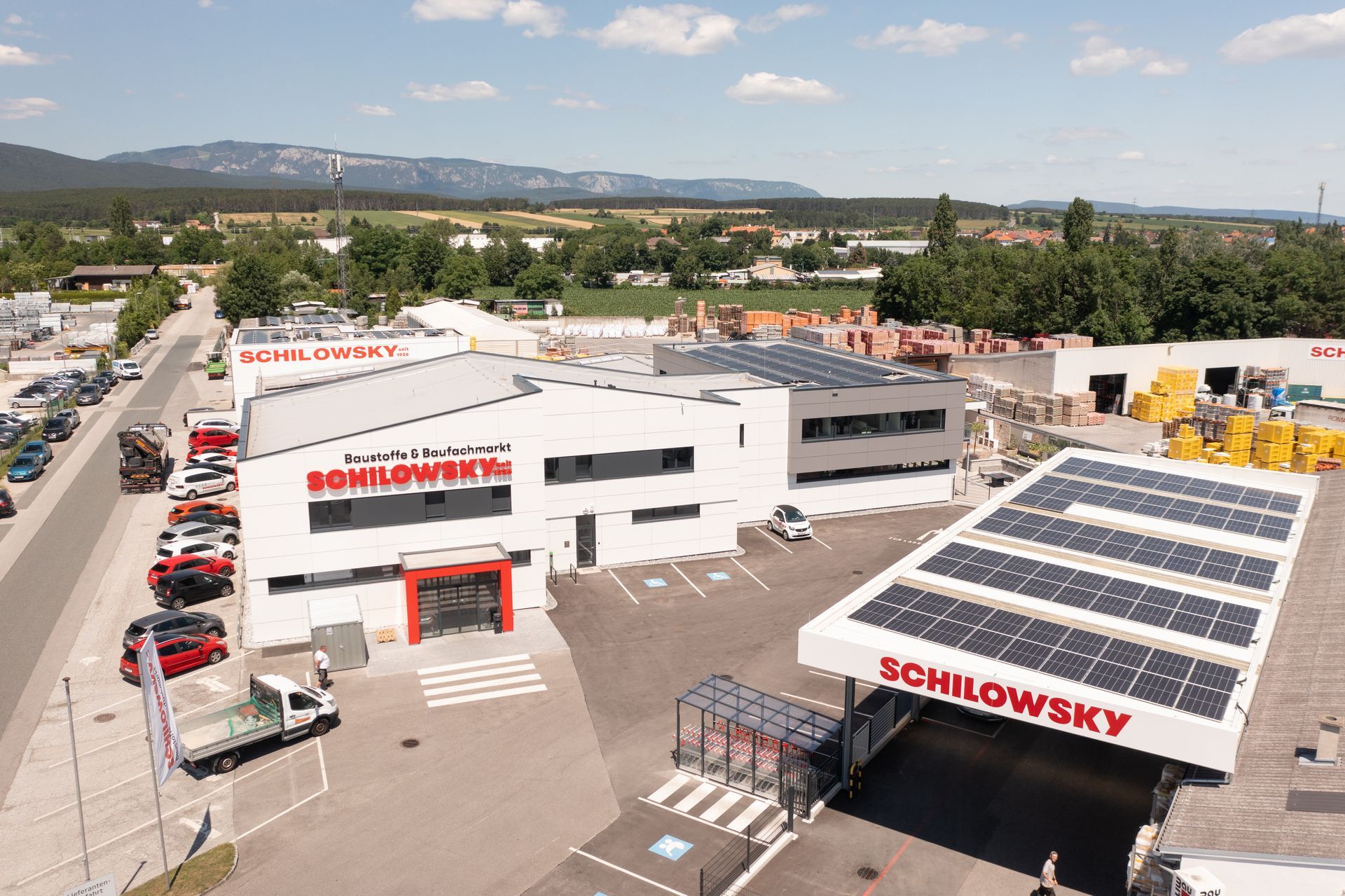 Schilowsky Neunkirchen Fabriksgebäude