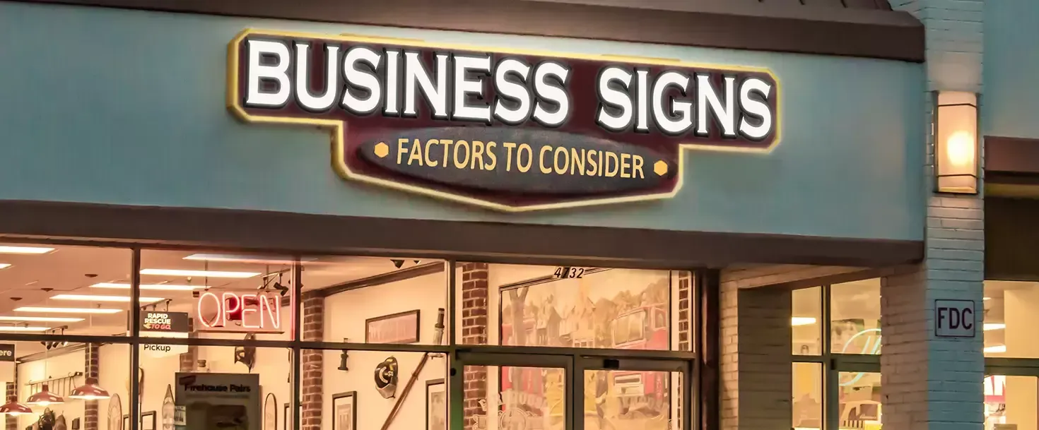 What Kind of Sign Do You Need for Your Business?