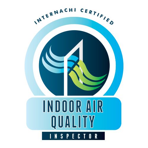 InterNACHI Indoor Air Quality tester certification seal.