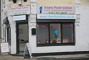 outside view of Irlam Foot Clinic