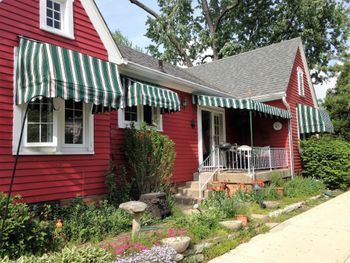 Stripe Awnings — Indianapolis, IN — Montgomery Tent & Awning Co., Inc.
