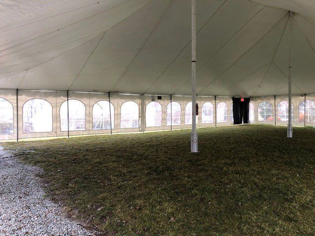 Inside Of The Tent — Indianapolis, IN — Montgomery Tent & Awning Co., Inc.