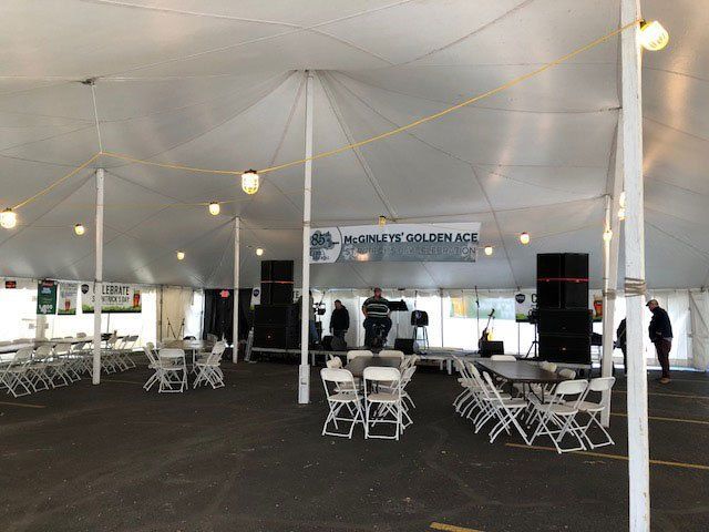 Tent And Chairs Rented — Indianapolis, IN — Montgomery Tent & Awning Co., Inc.