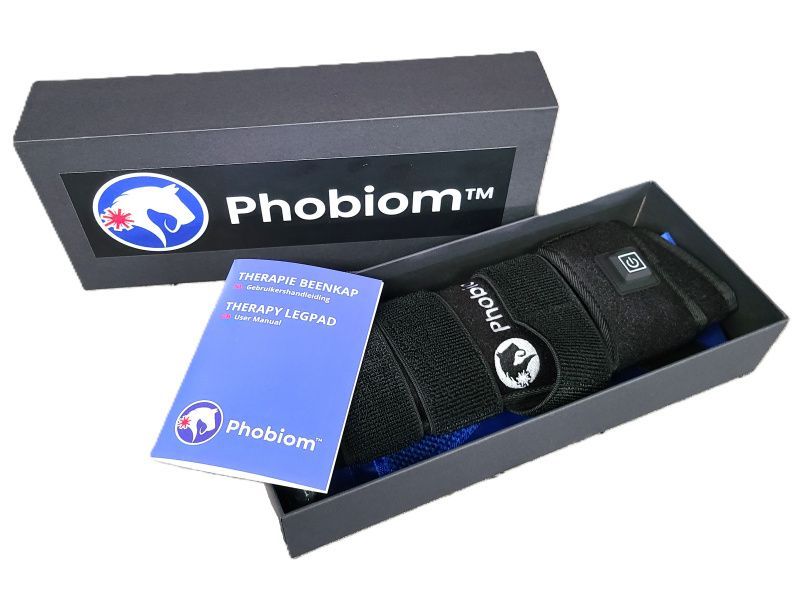 Verpakking Phobiom therapie beenkap set van 2 stuks