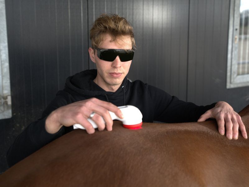 Handheld Phobiom laser apparaat