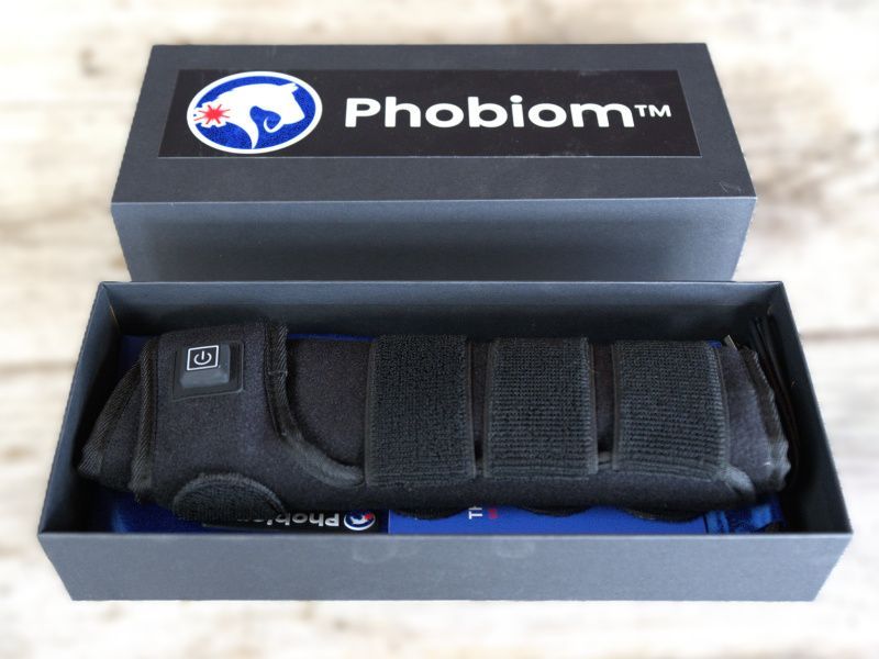 Verpakking Phobiom therapie beenkap set van 2 stuks