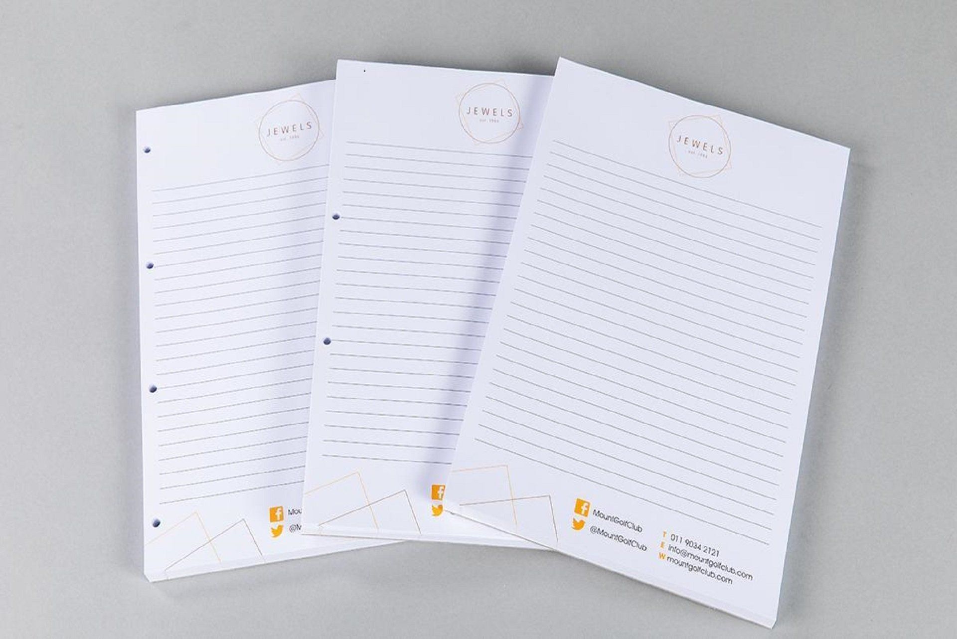 A5 Receipt Books, A5 Receipt Books Personalised Ireland