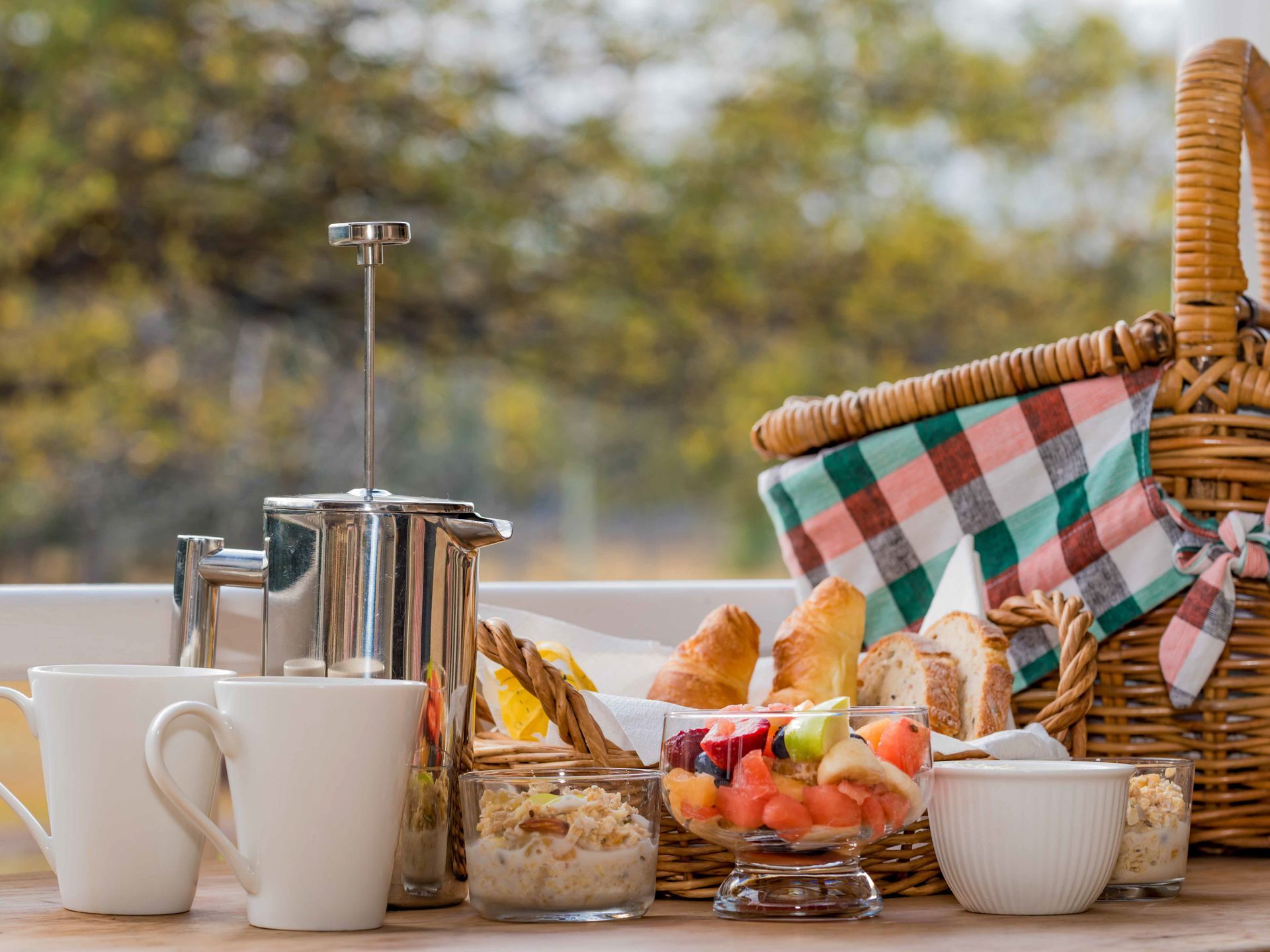 Enjoy our breakfast basket