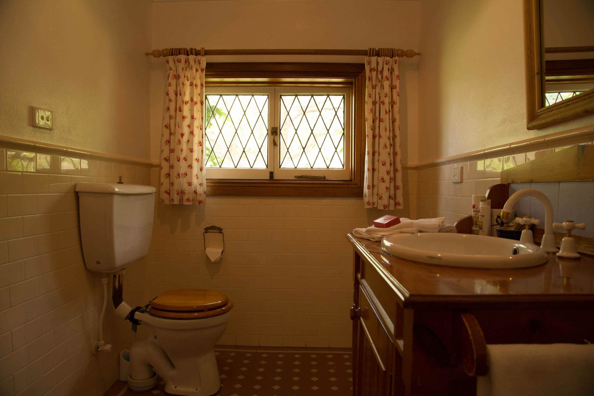 Verandah comfort room