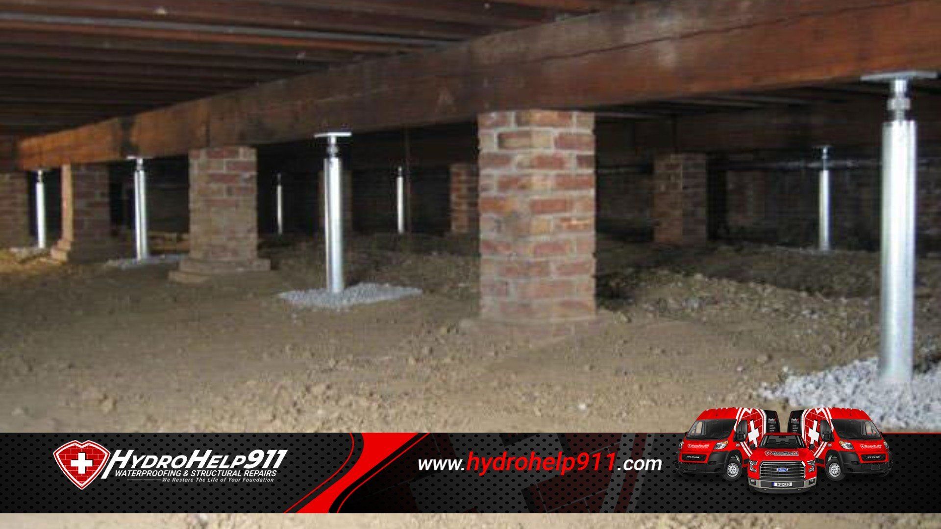 Fixing Sagging Floors With Crawl Space Support Jacks