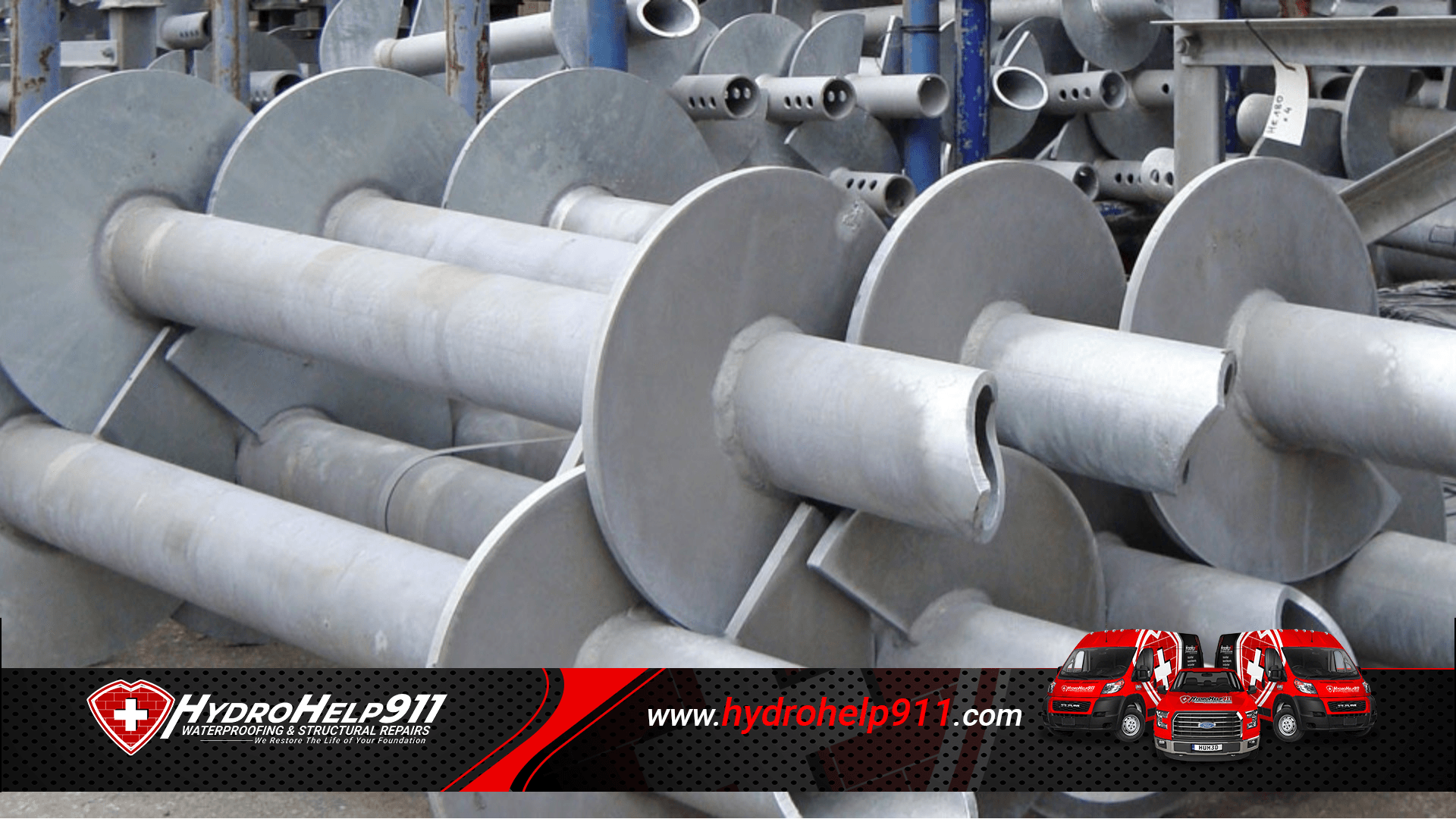 What Are Helical Piers and How Do They Work? HydroHelp911