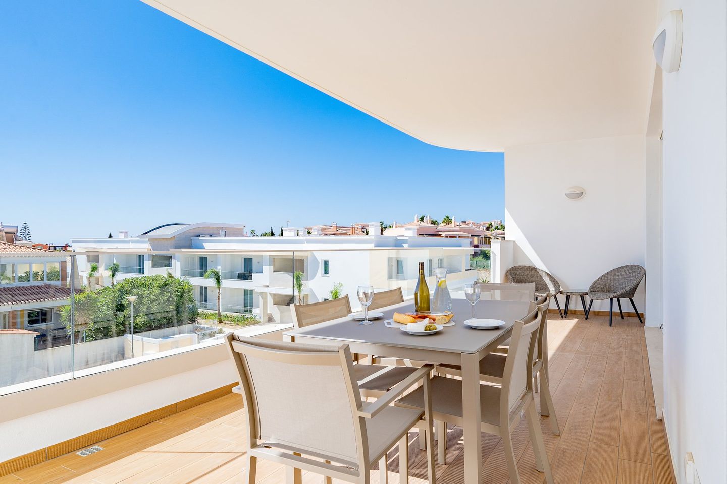 Ancora Apartment in Lagos, Algarve - luxurious sunny balcony