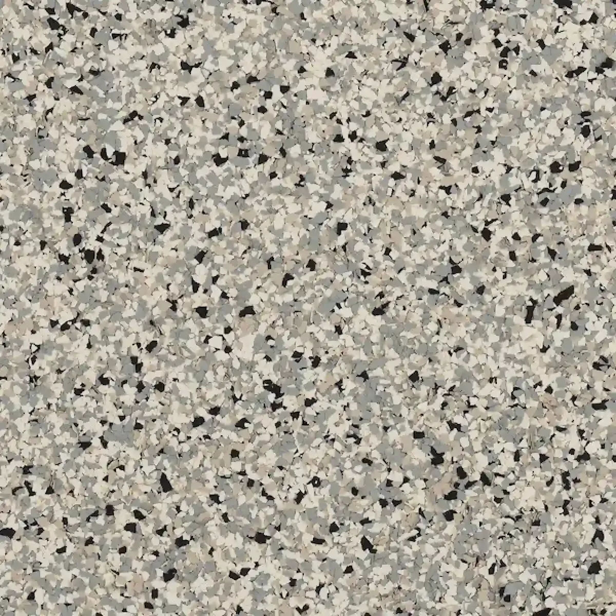 Speckled gray granite texture with black and white flecks