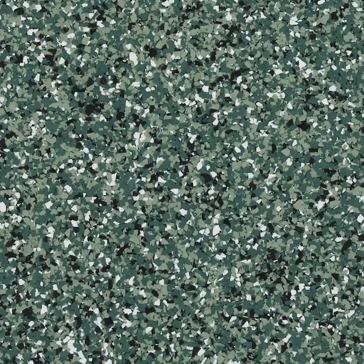 Green and gray speckled stone or tile surface with a mottled texture