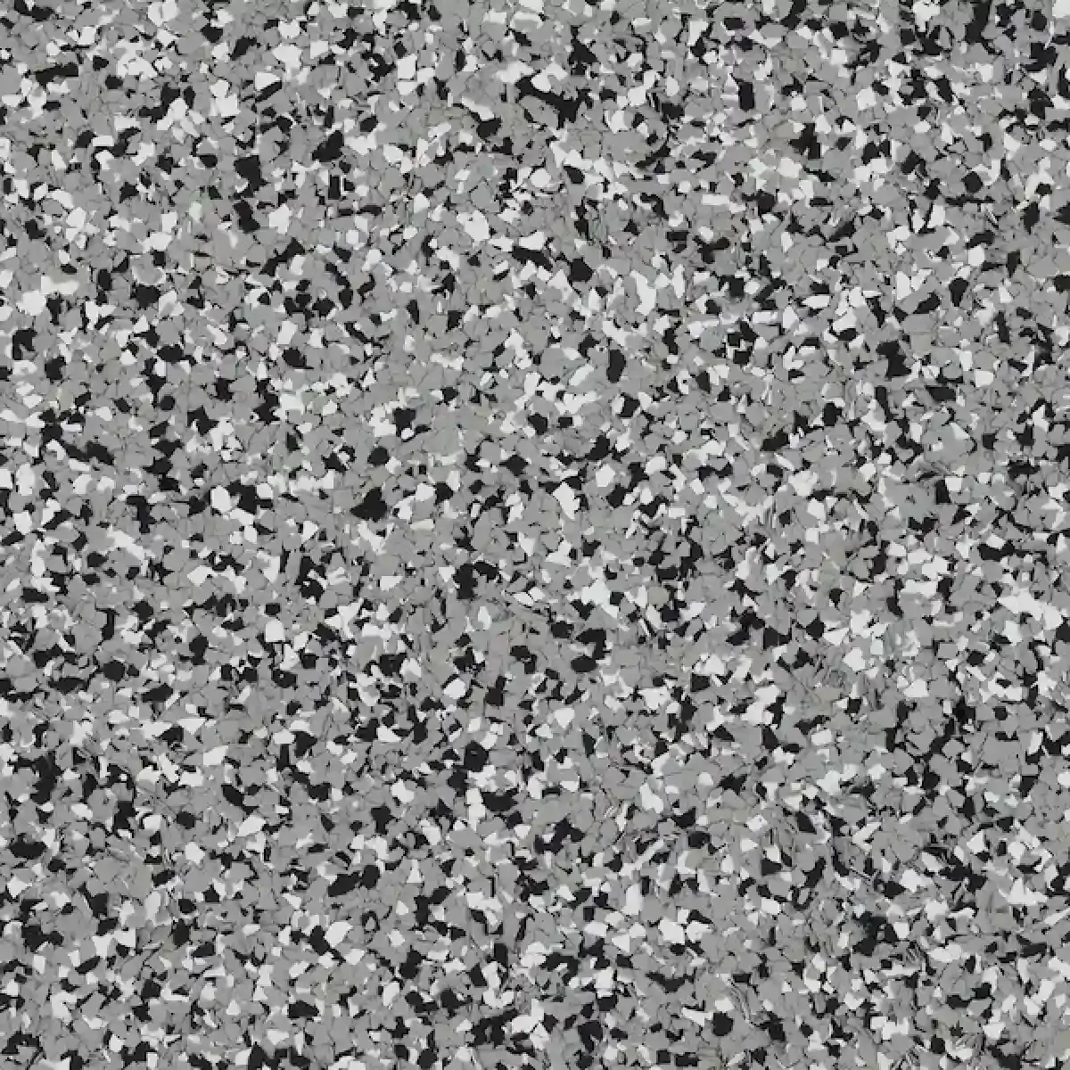 Gray speckled terrazzo-like textured surface pattern