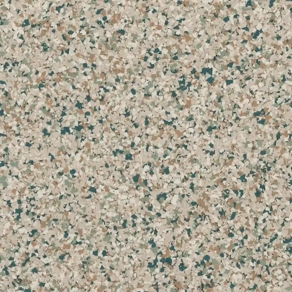 Speckled beige, pink, and green granite-like stone texture background