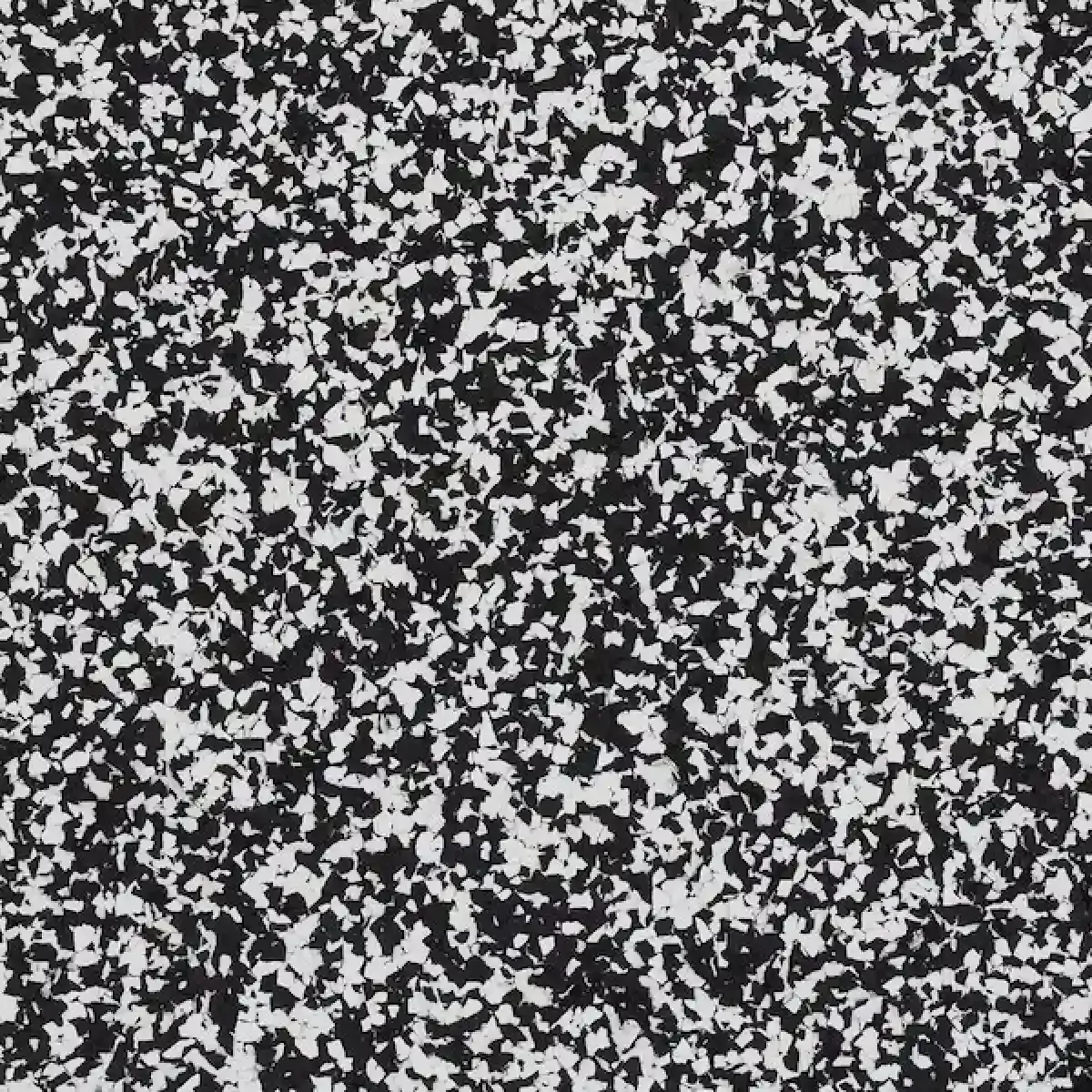 Black, white, and gray static-like speckled pattern across the frame