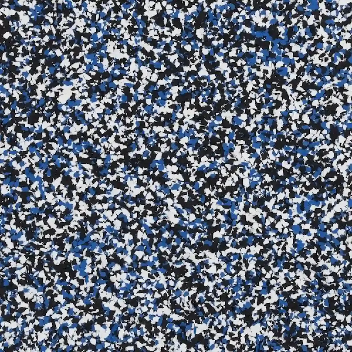 Blue, white, and black speckled abstract texture pattern