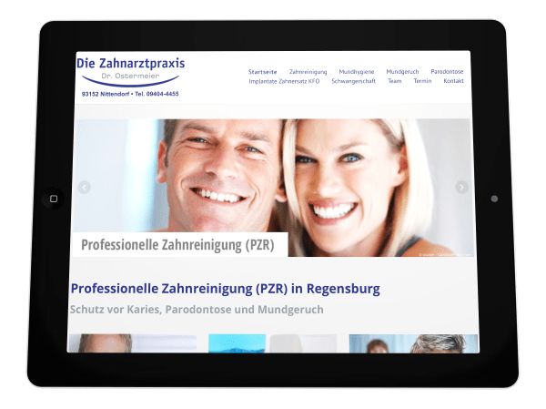 Professionelle Zahnreinigung (PZR) in Nittendorf bei Regensburg