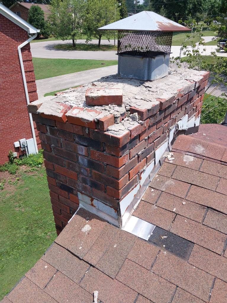 A Broken Chimney | Knoxville, TN | Archie's