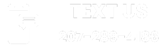 Phone icon with contact number and 
 'Text Us' message, indicating customer support communication.