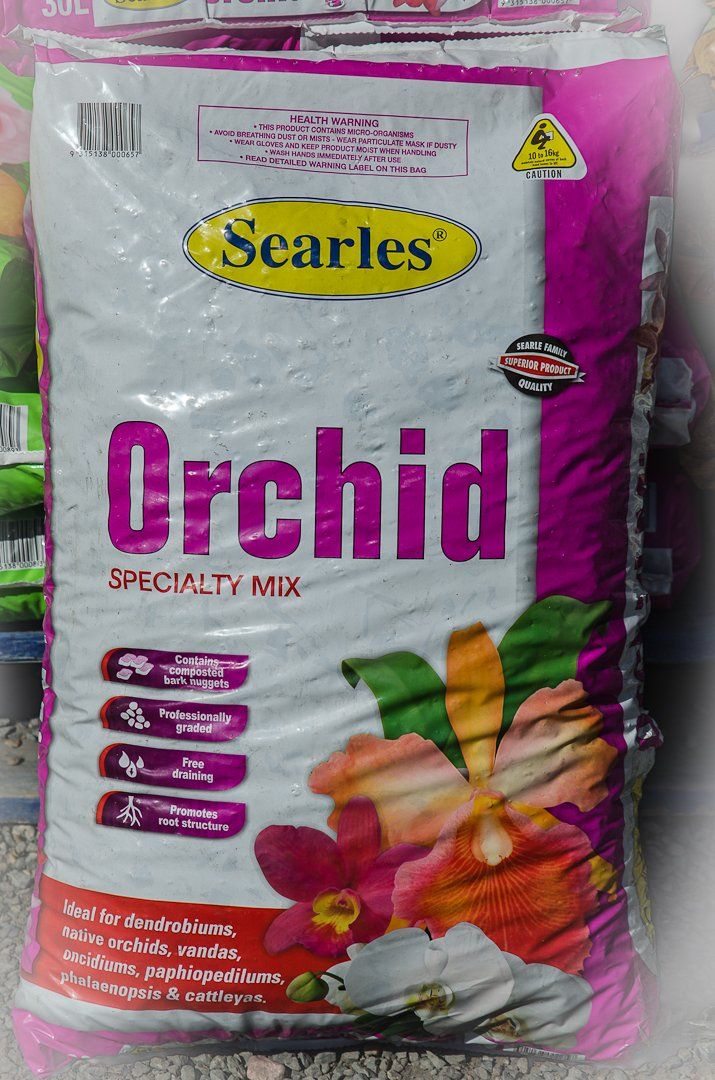 A bag of searles orchid specialty mix.