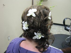 Hair with flower - Salon in Faribault, Minnesota