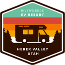 river's edge resort at heber valley utah logo