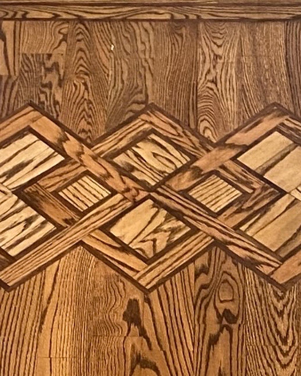 A Close Up Of A Wooden Floor With A Pattern On It | Lexington, KY | Hometown