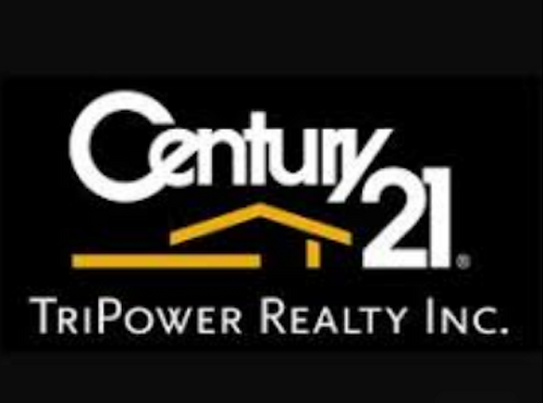 Century 21 tripower realty inc. logo on a black background